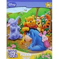 Disney Winnie the Pooh 24-Piece Jigsaw Puzzle (Pooh and Friends)