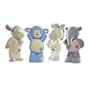 My Blue Nose Friends Bobbin, Snuffles, Oasis and Coco (Pack of 4)