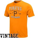 Pittsburgh Pirates Retro Vintage Cooperstown Barney Blue T-Shirt