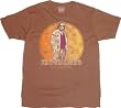 The Big Lebowski El Duderino Chestnut Adult T-shirt