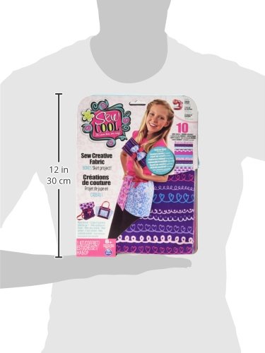 Imagen 2 de Sew Cool Creative Fabric Kit - kits de costura para niños (Combo kit, Fashion & design, Chica)