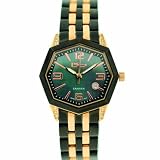 Rose Gold Watch, Daniel Steiger Womens Sahara Swiss Quartz Black and Rose Gold Diamond Watch 