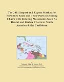 The 2011 Import and Export Market for Furniture Seats and Their Parts Excluding Chairs with Rotating Movements Such As Dental and Barber Chairs in North America  the Caribbean