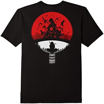 Men's Itachi - Limited Manga T-Shirt Large Black