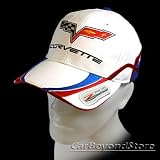 Corvette 505HP Z06 White Swirl Baseball Hat