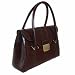 Pratesi Award-Winning Pinturichio Leather Ladies' Handbag in Coffee