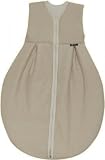 Alvi Mäxchen Baby Schlafsack Außensack light, Größe:90;Design:Karo beige 372-6
