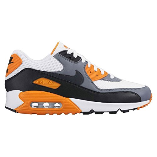 Nike Men's Air Max 90 Essential, WHITE/ANTHRACITE-COOL GREY-BLACK