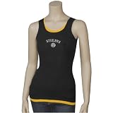 Reebok Pittsburgh Steelers Ladies Black Impact Tank Top