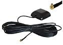 90° externe GPS Antenne Fortuna: Magnetisch, wasserfest, aktiv, 5 Meter Kabel für GPS Navigation von Fortuna Pocket X Track CF, Bluetooth Xtrack, Pocket Xtrack - weitere kompatible Geräte finden sie in der Beschreibung