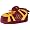 Minnesota Golden Gophers NCAA Original Comfy Feet Slippers (Men's Size 10 to 11 1/2)