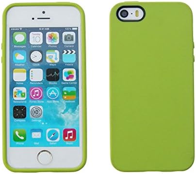 Apple iPhone 5/5S Case - Premium Quality Solid Color Snap-On TPU Case Cover for Apple iPhone 5/5S - Matte & Glossy Finish - Vibrant Colors - Large Cut Outs - Front Lip for Screen Protection by Pravaza
