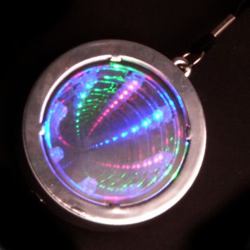 Childrens Toyshop  Toys : Magic Infinity Tunnel Light Necklace LED Colour morph lights