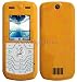 Flower Pattern on Yellow Hard Case Faceplate Cover for Motorola L6 L2 Cell Phone