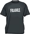 FRAGILE STAMP Distressed Style Logo Men's Tee Shirt in 12 colors Small thru 6XL
