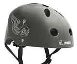 BONEShieldz Bomber Adult Helmet, Gray