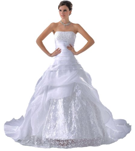 A-line Bateall Beading Lace