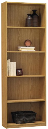 Ameriwood 5-Shelf Bookcase - Oak On Sale