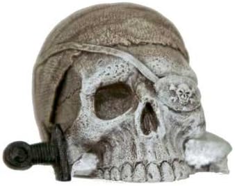 Mojetto Blue Ribbon Mini Sunken Pirate Skull