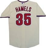 Philadelphia Phillies Cole Hamels Authentic Throwback Cool Base Jersey