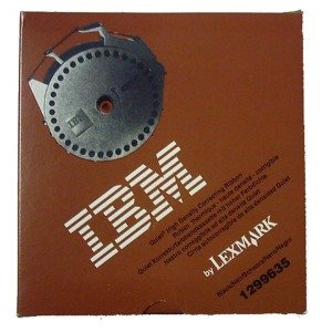 IBM Quietwriter Correctable Ribbon #1299635 Brown box
