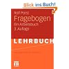Fragebogen: Ein Arbeitsbuch (Studienskripten zur Soziologie)