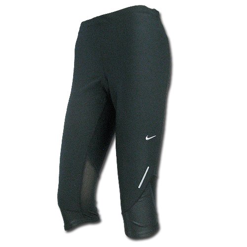 （ナイキ）NIKE カプリタイツ ランニング レディース ブラック 393807-010