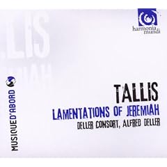 Tallis : Lamentations de J�r�mie