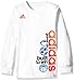 Adidas Boys' Linear Wrap Tee