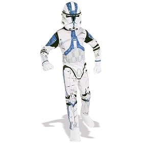 Star Wars Clone tm tm Trooper avec masque enfant taille 8-10 ans d'�ge importante
