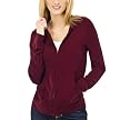 Mossimo&reg; Black: Ultrasoft Hoodie Cardigan - Scarlet Bloom