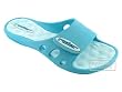 Rider Key Blue Womens Slide Adjustable Upper Sweeping Wrap Sandal
