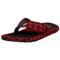 Reef Men's Pimptastic Sandal,Black/Red,7 M US