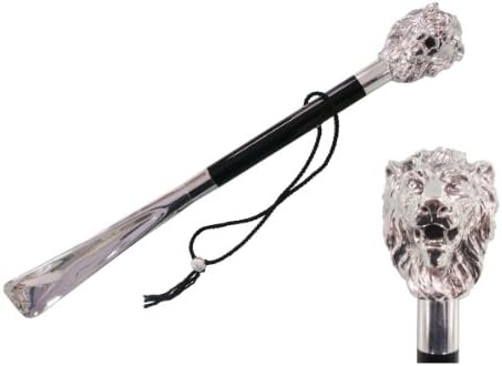 Pasotti Shoe Horn with Silver Lion
