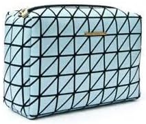 Trina Great Divide Turquoise Large Organizer Cosmetic Makeup Bag
