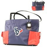 Houston Texans Purse / Handbag (Blue & Red Tipped, 15