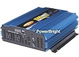 Power Bright 1500 Watt Power Inverter - 12V DC to 110V AC