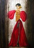 Femme a la Flute de Pan Art Poster Print by Philippe Auge, 32x46