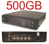 USA Security Store -- CCTV R401W500G 4 Channel CH Camera Security Surveillance Monitoring System DVR Digital Video Recorder, Play Back, Motion Detect USB Back Up 500GB