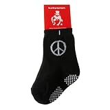 Babygags Peace Sign Socks - Black