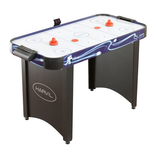 Harvil 4 Foot Air Hockey Table with Electronic Scoring