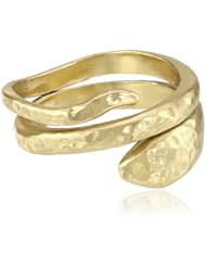Adina Reyter Brass Snake 2 Coil Ring, Size 7