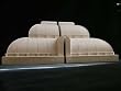 Palm House At Kew Gardens As an Architectural Model or Split Pair of Bookends By Timothy Richards Palm House At Kew Gardens As an Architectural Model or Split Pair of Bookends By Timothy Richards