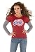 Los Angeles Clippers Red Women's Primary Logo Tri Blend Long Sleeve ...