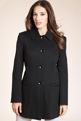 Cotton Rich Textured Swing Coat