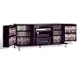 Prepac Black 60" Flat Panel LCD/Plasma TV Console