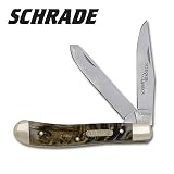 Schrade Classic Trapper Old Timer Two Blade Folding Knife