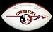 Florida State Seminoles Official Size Synthetic Leather Autograph Football