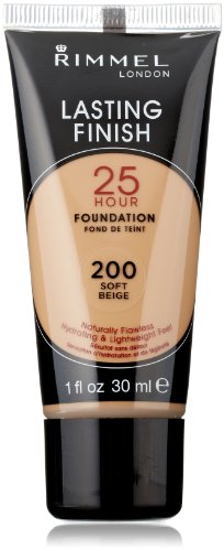 Rimmel Lasting Finish 25 Hour Liquid Foundation Soft Beige