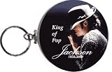 Michael Jackson in Memory Keychain 2.25"collectible # 017 - King of Pop Tribute